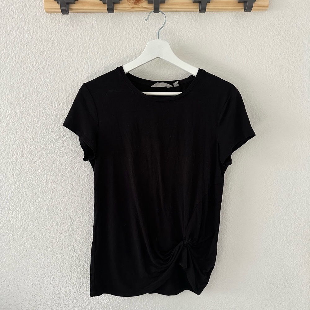 ATHLETA Black Blouse